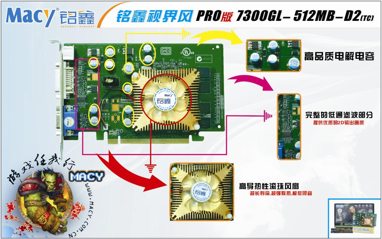 铭鑫视界风系列 7300GL-512D2TC 超值版
