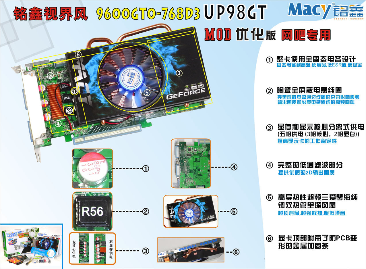 铭鑫网睿版 9600GTO-768D3_UP98_MOD_netbar 网睿版（原：网吧特供版）