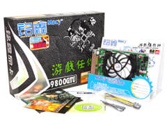 铭鑫视界风 9800GTU-1GBD3TC 超越版