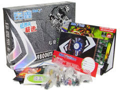 铭鑫视界风系列 9800GTX+-512D3 辉煌版