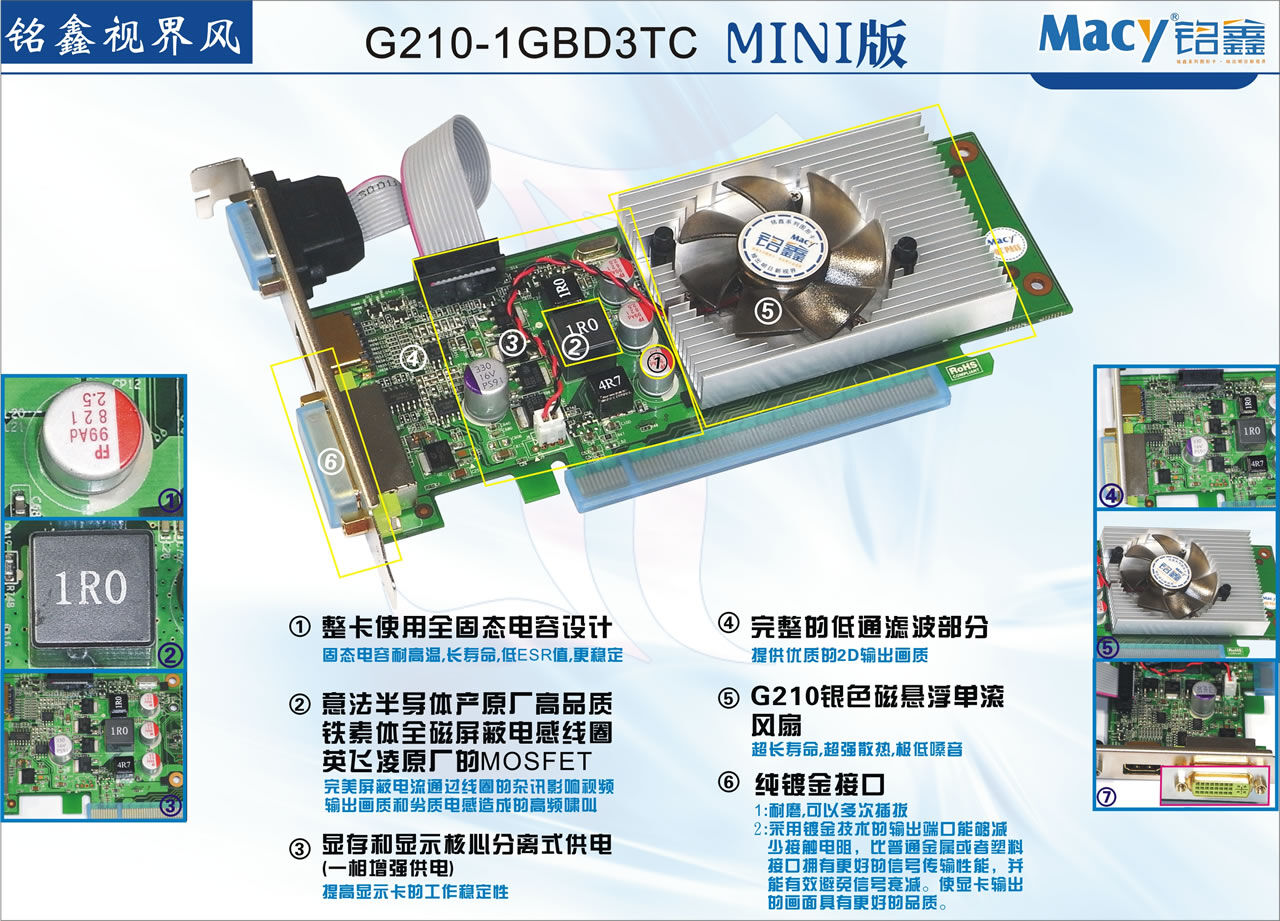 铭鑫视界风系列 G210_1GBD3TC_MINI 超值版