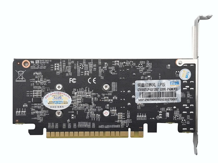 铭鑫视界风 GTX1050ti-4GBD5 LP版