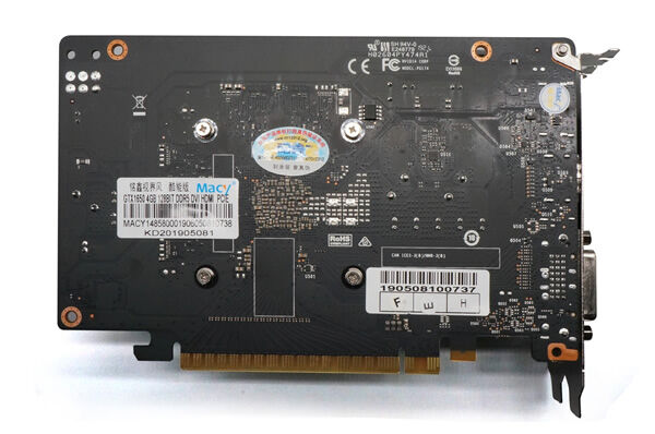 铭鑫视界风 GTX1650-4GBD5 酷能版