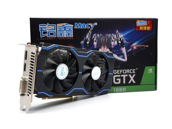 铭鑫视界风 GTX1660N-6GBD5 辉煌版