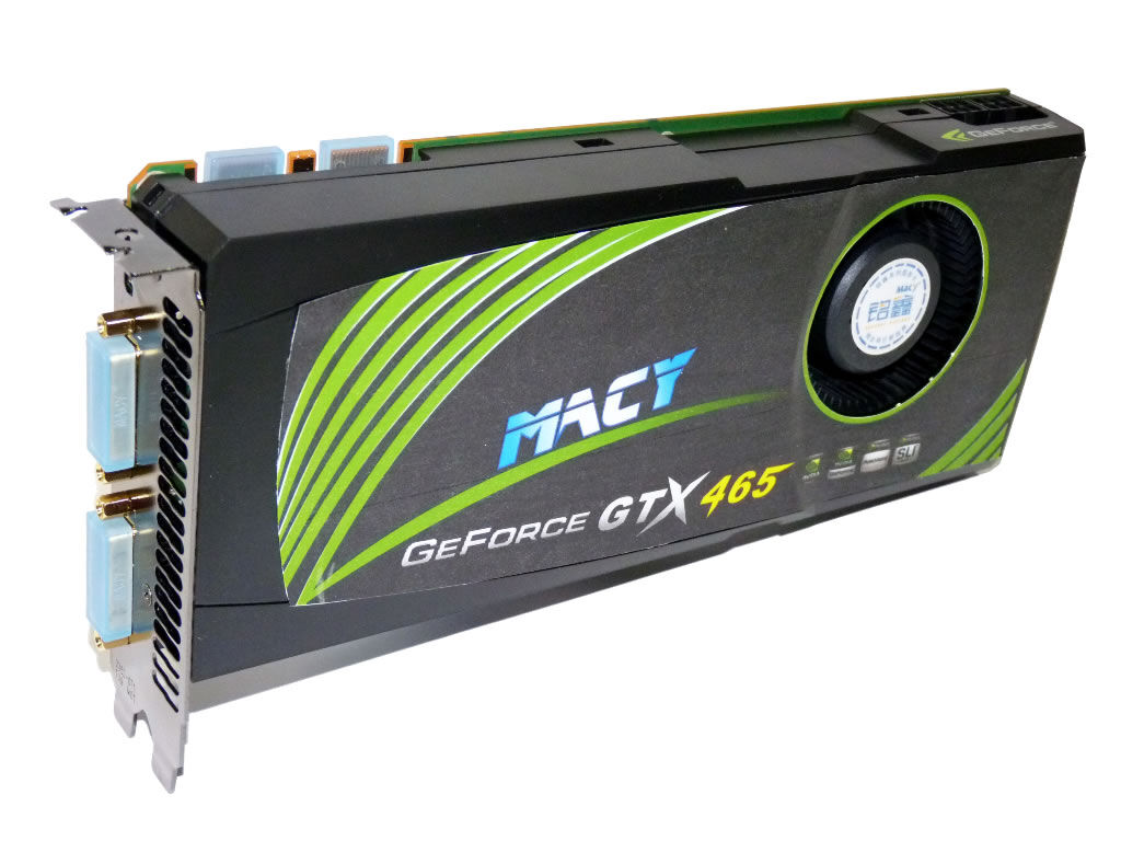 铭鑫视界风 GTX465-1GBD5 炫彩版