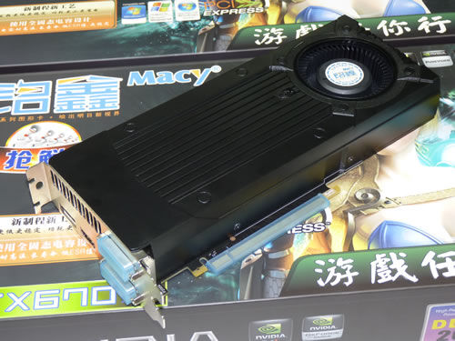 铭鑫视界风 GTX670N -2GBD5 抢鲜版