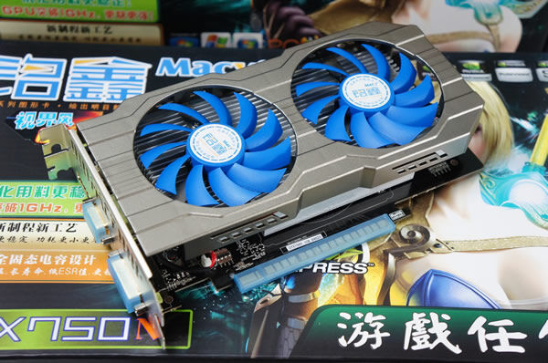 铭鑫视界风 GTX750N -1GBD5 G频版