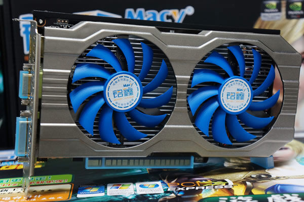 铭鑫视界风 GTX750N -1GBD5 G频版