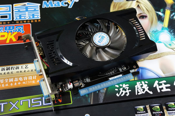 铭鑫视界风 GTX750NM -2GBD5 PK版