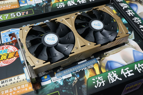 铭鑫视界风 GTX750TIU -2GBD5 中国玩家版