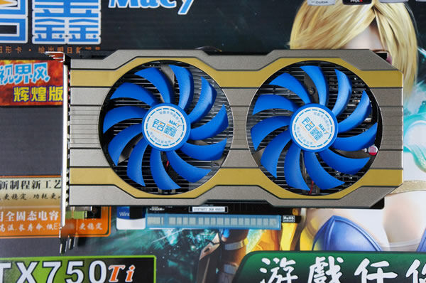铭鑫视界风 GTX750TI -4GBD5 辉煌版