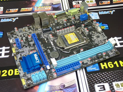 铭鑫反应堆主板 H61N20B-D 全固版