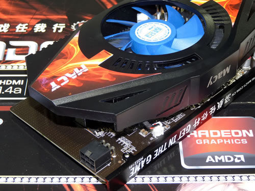 铭鑫图能剑 HD7750N-1GBD5 镭神版