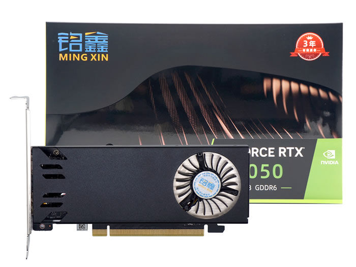 铭鑫视界风RTX3050-6GBD6 LP版