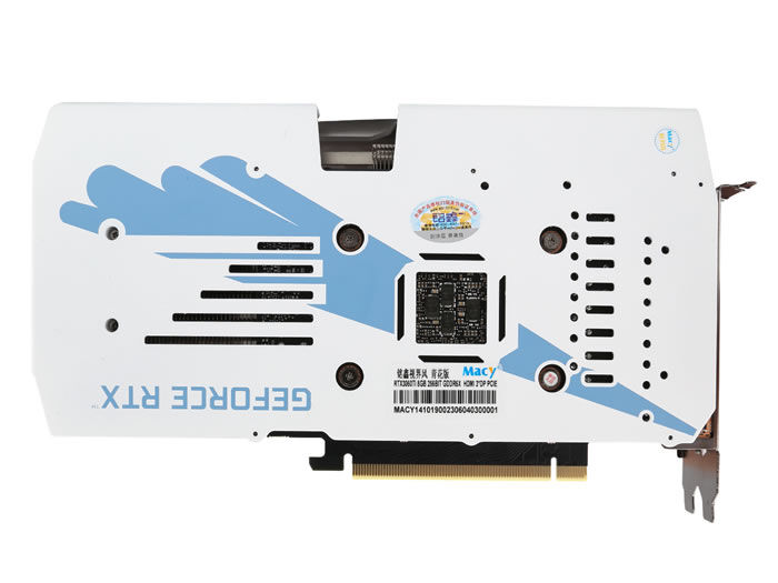 铭鑫视界风 RTX3060Ti -8GD6X 青花版