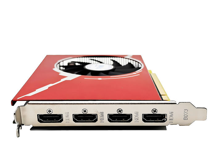 铭鑫图能剑 RX550-4GBD5 4HDMI版